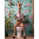 Алмазна мозаїка Жираф у ванній  30*40см S20148