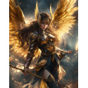 Алмазна мозаїка Золота валькірія 30*40см S20166