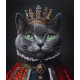 Алмазна мозаїка Котяча велич  30*40см S20173