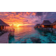 Алмазна мозаїка Райський захід сонця 30*40см  S20203