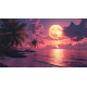 Алмазна мозаїка Місячна серенада 30*40см  S20205
