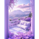 Алмазна мозаїка Лавандовий рай 30*40см  S20220