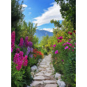 Алмазна мозаїка Квіткова подорож 30*40см  S20221