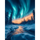 Алмазна мозаїка Небесний мороз  30*40см S20233