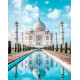 Алмазна мозаїка Тадж-Махал: Чудо світу 30*40см  S20236