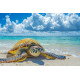 Алмазна мозаїка Морська черепаха  30*40см S20243