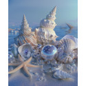 Алмазна мозаїка Скарби океану 30*40см S20273