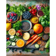 Алмазна мозаїка Композиція для детоксу 30*40см S20366