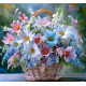 Алмазна мозаїка Кошик літніх мрій 30*40см S20392
