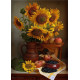 Алмазна мозаїка Соняшники і яблука S30047