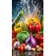Алмазна мозаїка Яскравий смак 40*50см S40099