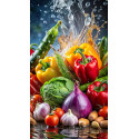 Алмазна мозаїка Яскравий смак 40*50см S40099