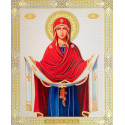 Алмазна мозаїка Ікона Покрова 40*50см S40139