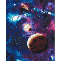 Картина за номерами Космос Всесвіт 40*50 см LW 208