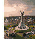 Картина за номерами  Київ, Батьківщина-мати 40*50 см LW 3124