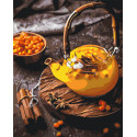 Картина за номерами Жовтий чайник 40*50 см LW 3139