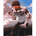 Картина за номерами Аніме. Воїн Бакі 40*50 см LW 31410