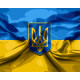 Картина за номерами  Герб та прапор України 40*50 см LW 3179