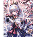 Картина за номерами Аніме. Геншин імпакт Аяка 40*50 см LW 3257