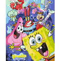 Картина за номерами Губка Боб/Спанчбоб 40*50 см LW 3318