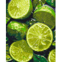 Картина за номерами  Соковитий лайм 40*50 см LW 3440