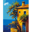 Картина за номерами Літній італійський пейзаж 40*50 см LW 3441