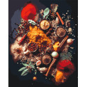 Картина за номерами  Світові прянощі 40*50 см LW 3451