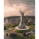 Картина за номерами  Київ, Батьківщина-мати 40*50 см LW 3124
