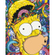 Картина за номерами Герої кіно. Сімпсони. Гомер 40*50 см LW 3317