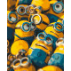 Картина за номерами Герої кіно. Жовті міньони 40*50 см LW 3400