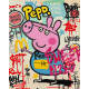 Картина за номерами Герої кіно. Свинка Пеппа арт 40*50 см  LW 3524