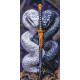Картина за номерами Стражі меча (змії) з фарбами металік 40*80 см  LW5136