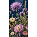 Картина за номерами . Польове натхнення 40*80 см  LW 5164