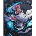 Картина за номерами Аніме. Магічна битва, Ремен Сукуна 40*50 см LW 13860