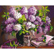 Картина за номерами Натюрморт-букет бузку LW 3075 40*50 см