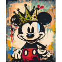 Картина за номерами Герої кіно. Міккі (Мінні) Маус 40*50 см LW 3311