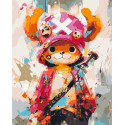 Картина за номерами Аніме. Ван пис, Чоппер. Любитель солодкої вати 40*50 см LW 3330