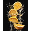Картина за номерами Натюрморт. Цитрусова свіжість 40*50 см  LW 3543
