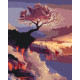 Картина за номерами Пейзаж Повітряне дерево, сакура 40*50 см LW 727
