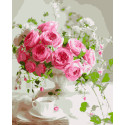 Картина за номерами Ніжний букет   40х50 см PN1663