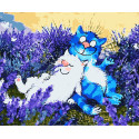 Картина за номерами Лавандова романтика   40х50 см PN4680