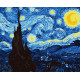 Картина за номерами Зоряна ніч Ван Гог 40х50 см PN7599