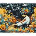 Картина за номерами Чорноброва    40х50 см PN2845