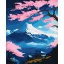 Картина за номерами Фудзіяма навесні   40х50 см PN3506