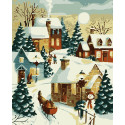 Картина за номерами Затишна зима   40х50 см PN8989