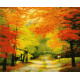 Картина за номерами Осінній ліс   40х50 см PN0169