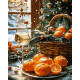 Картина за номерами Різдвяний настрій   40х50 см PN3710