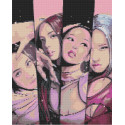 Алмазна мозаїка Блекпінк, музичний гурт 40*50 см OD 30290 dp-a