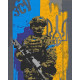 Алмазна мозаїка Збройні сили України 40*50 см OD 3130