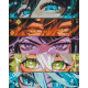 Алмазна мозаїка Аніме. Геншин Імпакт, очі 40*50 см OD 32140 dp-a